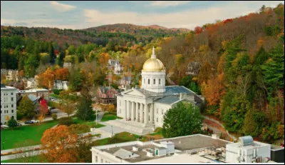 Quel est le nom de cette commune, capitale de l'État du Vermont aux États-Unis ?