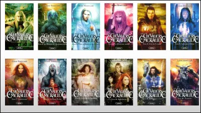 A qui doit-on la série de romans fantastiques "Les Chevaliers d'Émeraude" ?