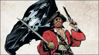 A quel pirate de bande dessinée appartient le navire "Faucon Noir" ?
