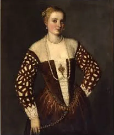 Représentant une jeune dame richement parée, ''Portrait de femme'' a été réalisé vers 1565. Quel peintre de la Renaissance tardive a réalisé cette peinture ?