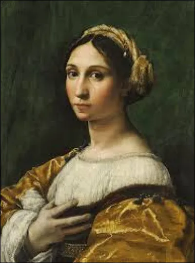 Vers 1520, quel peintre de la Haute Renaissance a réalisé cette huile sur bois intitulée ''Portrait de jeune femme'' ?