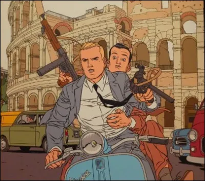 On commence par un album intitulé "Il faut sauver Hitler" dessiné somptueusement par Jean-Christophe Thibert. Dans quel pays se déroule l'action ?