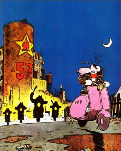 Qui est ce loubard de la BD ?