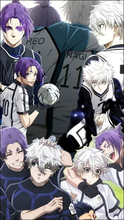 De quelle équipe font partie Seishirô Nagi et Reo Mikage ?