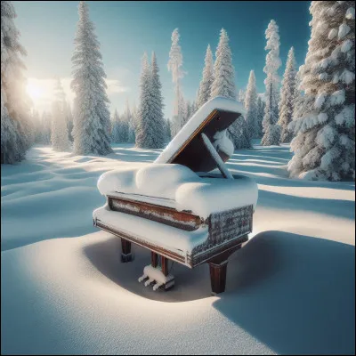 Dans la chanson de Michel Sardou : "Un musicien assassinait Mozart dans un café de Varsovie...". De quoi la neige était-elle recouverte ?