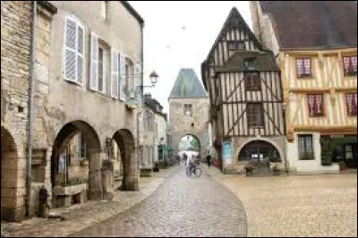 Où irez vous pour visiter le village de Noyers, traversé par le Serein ?