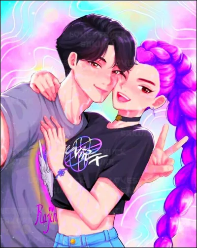 Comment s'appelle son amoureuse ?