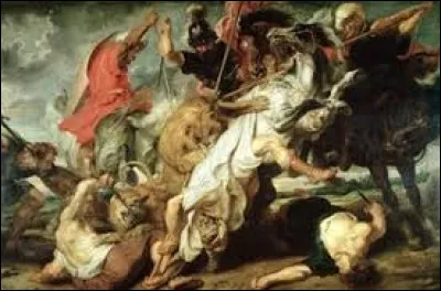 Où verrez-vous "la Chasse au lion" de Rubens ?