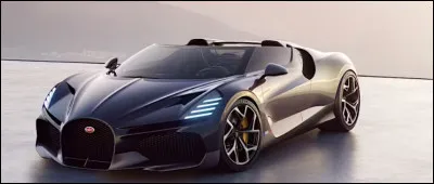 Dernière voiture d'une lignée d'hypercars à moteur W16, cette voiture a été conçue comme une symphonie mécanique à ciel ouvert, célébrant l'ère atmosphérique avant son extinction définitive. Comment s'appelle cette voiture ?