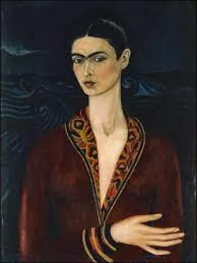 Dans quelle ville irez-vous au musée Frida-Kahlo, où est exposé cet "Autoportrait à la robe de velours" ?