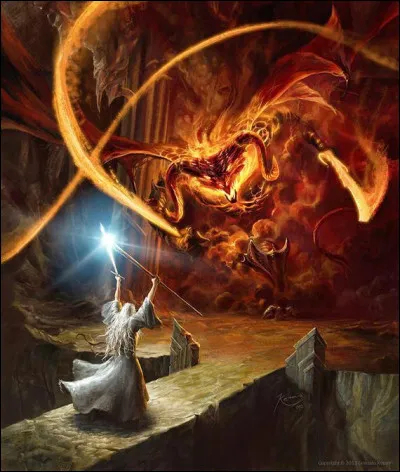Comment Gandalf tua-t-il le Balrog de la Moria ?
