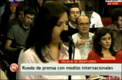 De quoi Hugo Chavez a-t-il accus une journaliste de RFI ?