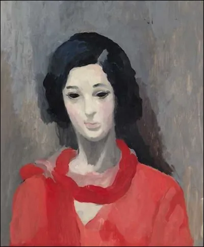 Qui a r&eacute;alis&eacute; le portrait de cette femme en rouge ?