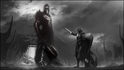 Comment Morgoth réagit-il en voyant Fingolfin ?