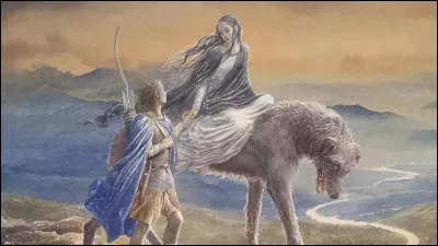 Que fait Lúthien lorsquelle voit Beren pour la première fois ?