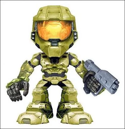 Qui reprsente cette figurine du jeu Halo ?