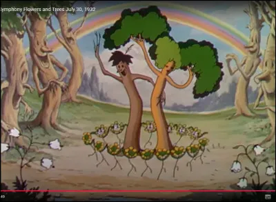 À la fin, que font les deux arbres ?