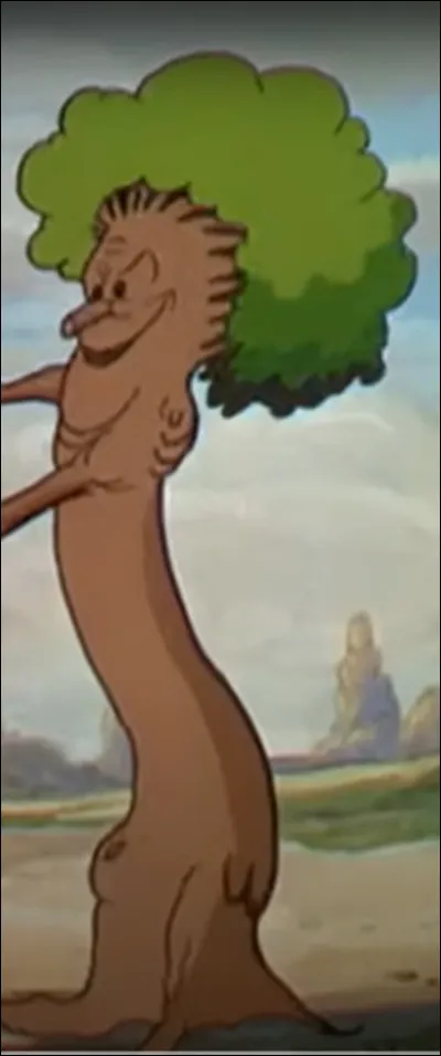 Que fait l'autre arbre pour qu'elle s'intéresse plutôt à lui ?