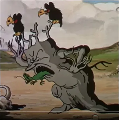 Quel animal vit dans la bouche du méchant ?