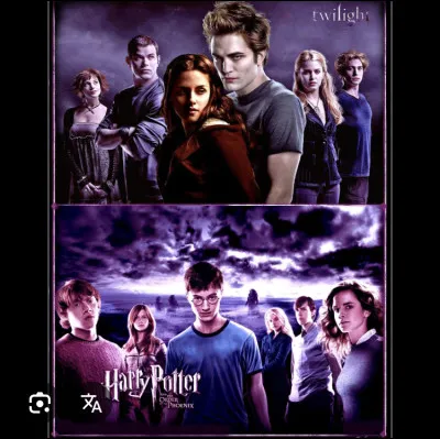 Et pour finir, penses-tu être dans Twilight ou Harry Potter ?