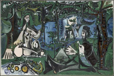À qui doit-on cette version du "Déjeuner sur l'herbe" ?
