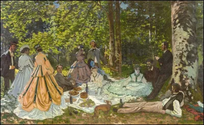 À quel artiste doit-on ce "Déjeuner sur l'herbe" ?