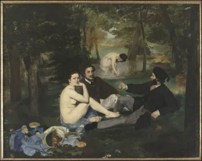 Qui a peint "Le D&eacute;jeuner sur l'herbe" ?