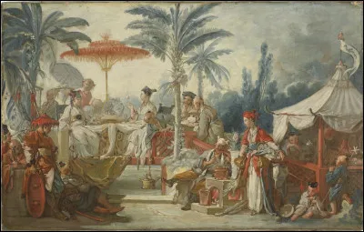 &Agrave; qui doit-on "Le Festin de l'empereur de Chine" ?