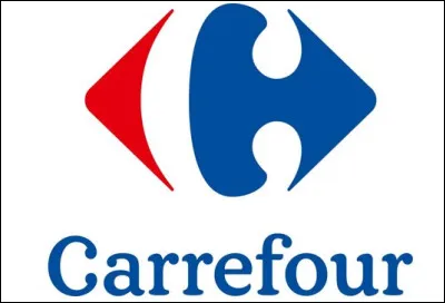 En quelle année est dessiné ce logo de la célèbre marque de grande distribution ?