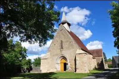 Voici l'église Saint-Pierre, à Dampierre. Ancienne commune Indrienne, elle se situe en région ...