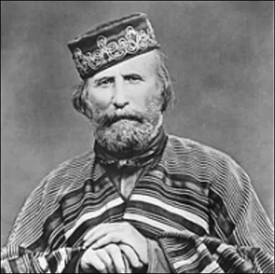 Giuseppe Garibaldi, bras armé de l'unité italienne est né en France en 1807.