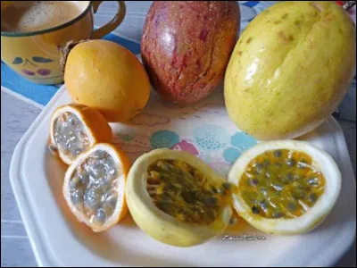 Trouvez le nom d'une variété du fruit de la passion :