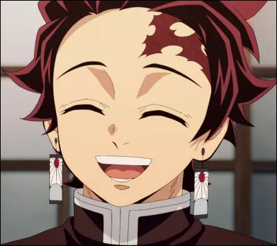 Quelle couleur prend la lame de Tanjiro ?