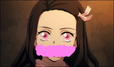 Quel objet Giyu attache-t-il sur la bouche de Nezuko ?