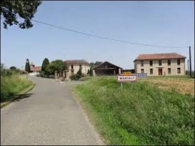 Village Gersois, sur les bords de la Baïse et de la Baisole, Montaut se situe en région ...