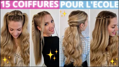 Quelle coiffure fais-tu le plus ?