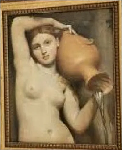 Quel néo-classique a réalisé ce tableau nommé ''La Source'', qui fut commencé en 1820 et terminé en 1856 ?