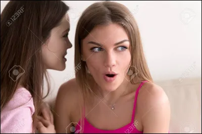 Quand ton amie te confie un secret, tu...