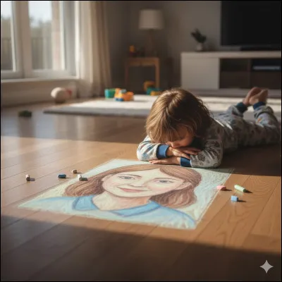 "Il rêve couché sur un parquet / Dans les bras de sa mère / Dessinée à la craie / Tous les soirs en secret / Ce dessin il le fait / Trait pour trait / À partir d'un portrait...".

Qui chante "Le Portrait" en 2014 ?