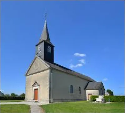 Voici l'église Saint-Laurent, à La Genevraie. Village Ornais, il se situe en région ...