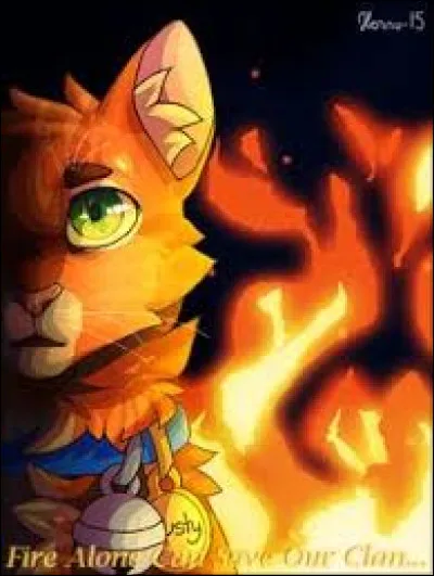 Comment se comporte-t-elle avec Nuage de Feu après son intégration dans le Clan ?