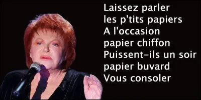 Faites votre choix !