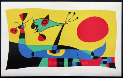Joan Miro était un écrivain.