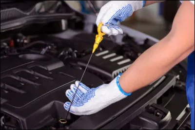 Quel est cet instrument permettant de contrôler le niveau d'huile dans un moteur ?