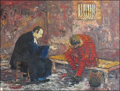 Il lui promet ceci, il lui promet cela ! Tu parles, il veut juste pécho, le bougre !
À sa « décharge », si je peux dire comme ça, il veut bien tout écrire, mais seulement à la craie.