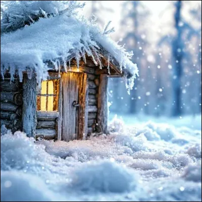 Qui chantait "♫ Y'a des guirlandes qui pendent du toit, et la nuit descend sur les sapins blancs ♪'' ?