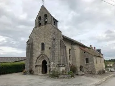 Vous avez sur cette image l'église Saint-Martin, à Mautes. Village Creusois, il se situe dans l'ex région ...
