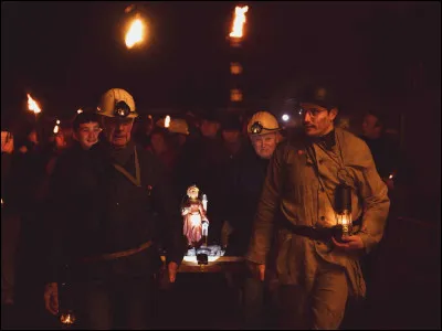 Qui est la patronne des mineurs ?