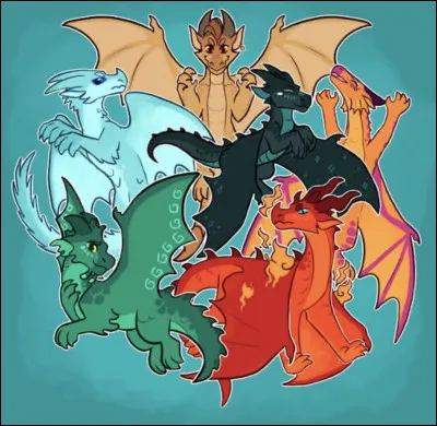 Parmi ces dragons, lequel nest pas dans léquipaile de Jade ?