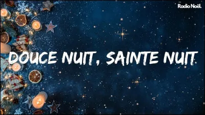 Tino Rossi a interprété "Douce nuit", mais quelle année a été celle de la première version de ce morceau ?